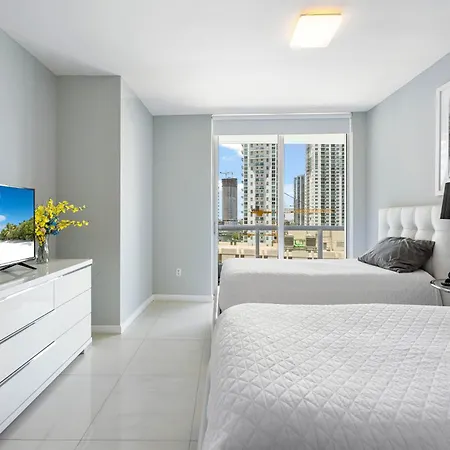 Icon Brickell Miami Condo In Downtown 2Bd 2Ba-2